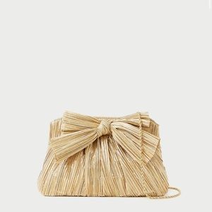 Loeffler Randall Rayne Clutch in Gold